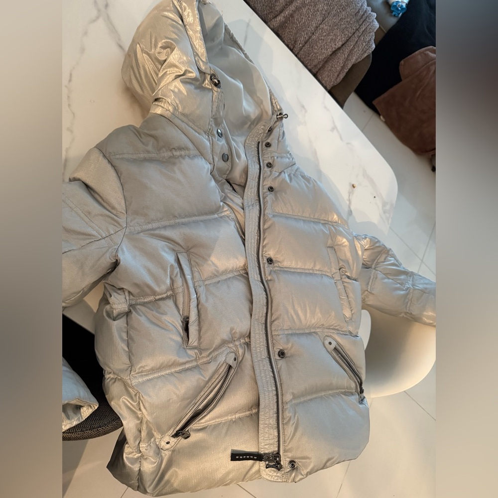 Bogner Metallic lurex Silver jacket